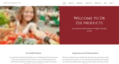 Desktop Screenshot of drzeeproducts.com